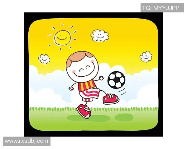 足球球星扭脚瞬间卡通化表现，动感十足的精彩瞬间再现